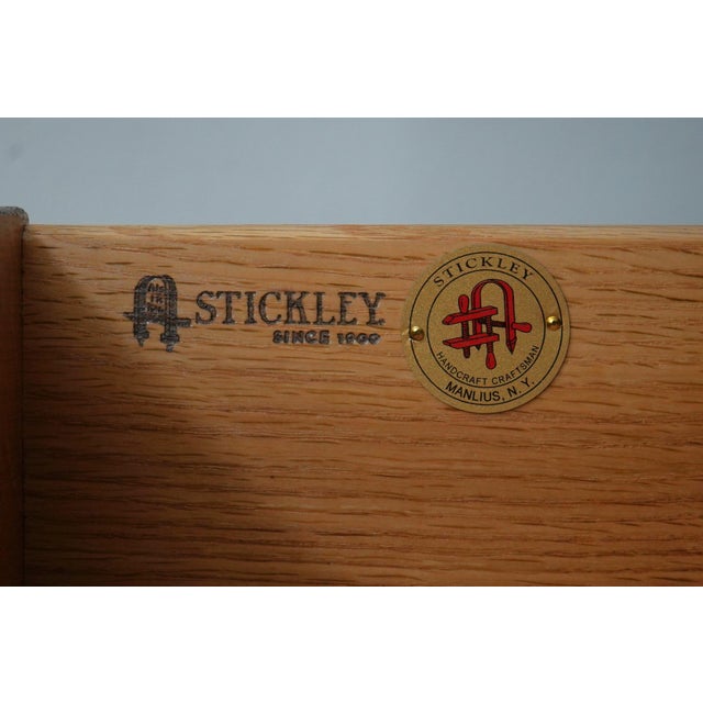 Stickley Arts & Crafts Mission Oak Highlands Display Cabinet For Sale - Image 16 of 18