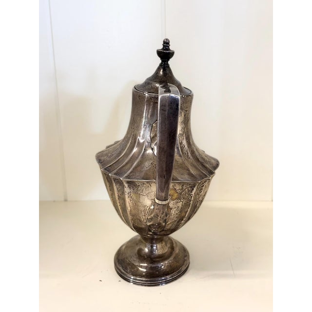 Antique Mauser Mfg. Co. Sterling Silver Coffee Pot 2 Pint 925 Fine For Sale - Image 4 of 13