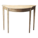 Chester Console Table, Gray For Sale