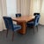 Antique Art Deco Octagonal Burl Walnut Pedestal Dining Table For Sale - Image 10 of 14
