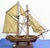 Nicely patinated wooden model of a topsail Baltmore Halcon Schooner, it's quite the ketch. Orignally a Spanish design for...