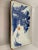 Blue Asian Antique Tray: Rectangular Porcelain Blue White China Landscape Qianlong For Sale - Image 8 of 8