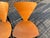 1980s Italian Triangle Dining Chairs, 1980s, Set of 4 For Sale - Image 5 of 18