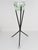 1960s Mid-Century Metal and Glass Ashtray Vide Poche Side Table, circa 1960 For Sale - Image 5 of 17