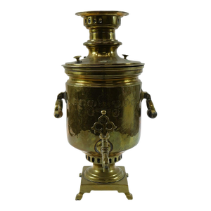 Antique 19th Century Brass Samovar – Classic Antique-Style