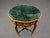 French 1960s French Louis XVI Mahogany Marble Side Table-1 Pc For Sale - Image 3 of 11