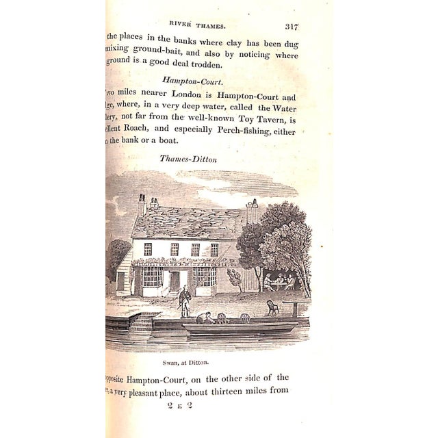 Traditional "The Angler's Guide" Book 1825 Salter, T.F. For Sale - Image 3 of 9