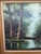 Mid-Century Robert Wollinger Oil on Canvas Forest Landscape Painting For Sale - Image 4 of 12