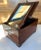 Wood Antique Korean Mirror and Cosmetic Box For Sale - Image 7 of 12