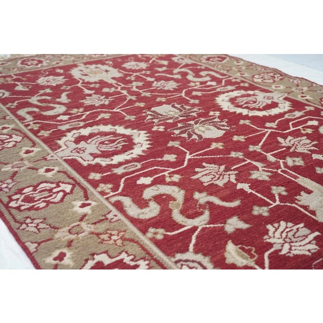 Sumak Rug 4'1'' X 6'1'' For Sale In New York - Image 6 of 9