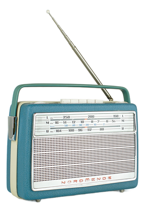 Transita de Luxe Transistor Radio from Nordmende, 1962