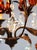 1990s Pendant Chandelier in Wrought Iron and Murano Glass, 1990s For Sale - Image 5 of 9