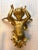 A striking and exceptionally sculptural 19th century French bronze d’or cherub figure, originally created as an...
