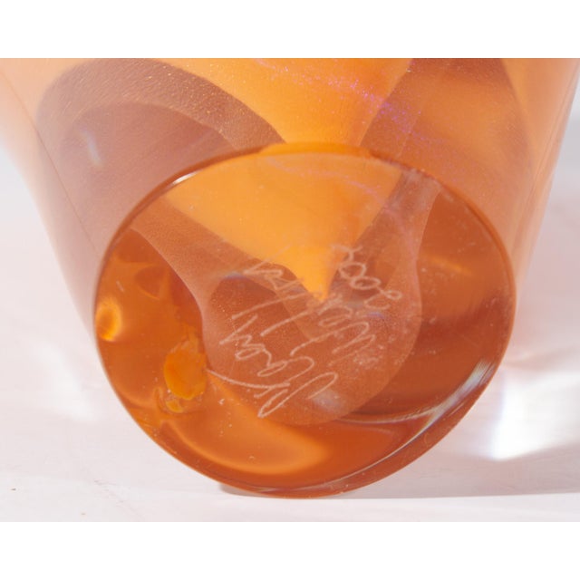 2006 Art Glass Vase by Steven Webber For Sale In Indianapolis - Image 6 of 8