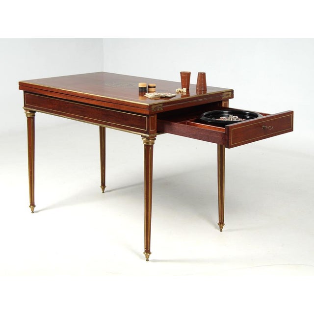 Louis XVI Style Roulette Games Table, 1900s For Sale - Image 4 of 18
