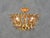 Mid-Century Modern Spanish Gilt Iron Foliage Flush Mount, 1950s For Sale - Image 6 of 7