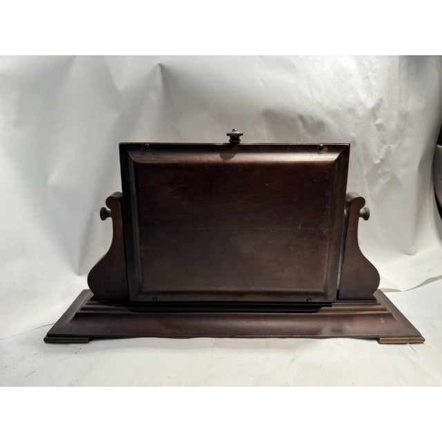 Antique Waltham Art Deco Desk or Mantel Clock For Sale - Image 4 of 9