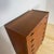 Brown Danish Teak Chest of Drawers with Brass Insert, 1960s For Sale - Image 8 of 12