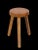 Mid-Century French Modern Wooden Tripod Stool in the style of Charlotte Perriand, 1950s For Sale - Image 17 of 18