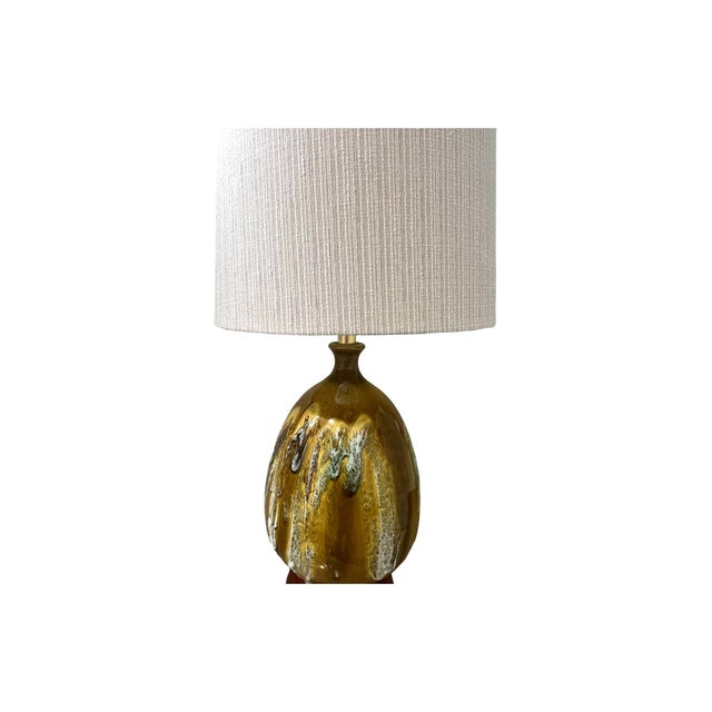 We have for your consideration a very gorgeous and large pair of restored mid century modern table lamps. Table lamps...