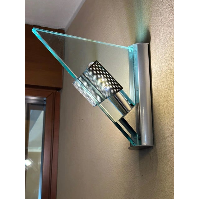 Carlo Forcolini Carlo Forcolini for Artemide 1980's "Icaro" Italian Sconces For Sale - Image 4 of 12