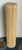 Vintage Ribbed Wood and Rattan Large Pedestal For Sale - Image 9 of 10