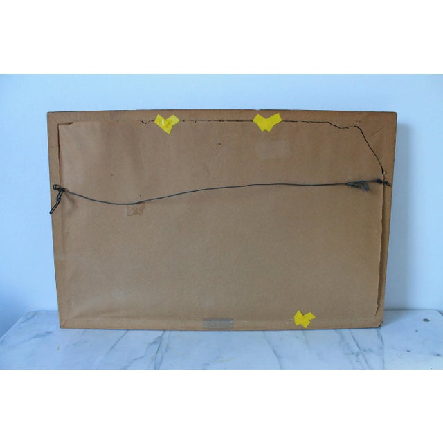 Wood Framed Vintage Still Life Fruit Painting For Sale - Image 7 of 7