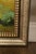 Late 20th Century Western Cowboy on Horse Oil Painting on Canvas 55" x 43" Signed 'S. T. Cesent' in Gold Gilt Frame For Sale - Image 13 of 18