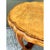 19th Century Vintage Art Deco Scalloped Edge Burl Wood Center Hall Table For Sale - Image 5 of 14