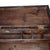 Antique Wood Box Dark Rustic Brown Diamond Design With Round Medallion For Sale - Image 9 of 18