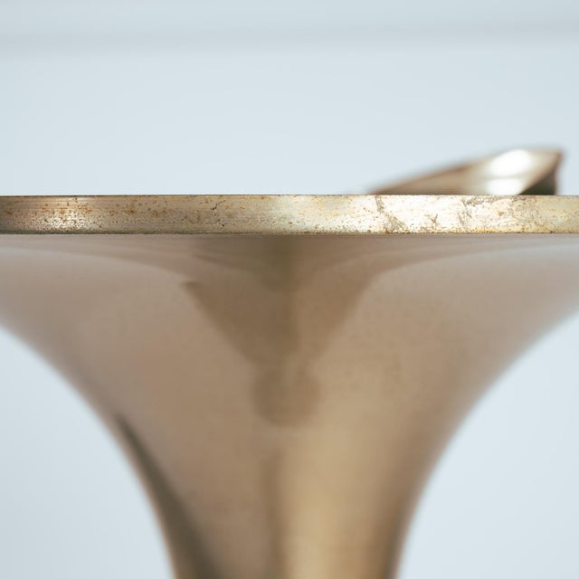 Art Deco Brass Torchère Floor Lamp, 1925-1935 For Sale - Image 3 of 18