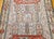 Vintage Persian Shahsavan Soumak Tribal Rug, Handwoven Wool & Silk, Geometric Pattern, Ivory & Red, 4x7 For Sale - Image 12 of 18