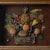 A felt and woolwork basket of fruit, mid-19th century. Philadelphia estate. 22 ¼ inches wide by 4 inches deep by 19 inches...