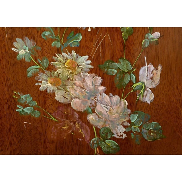 Wood Bronze Triptych Mirror, 1900s For Sale - Image 7 of 17