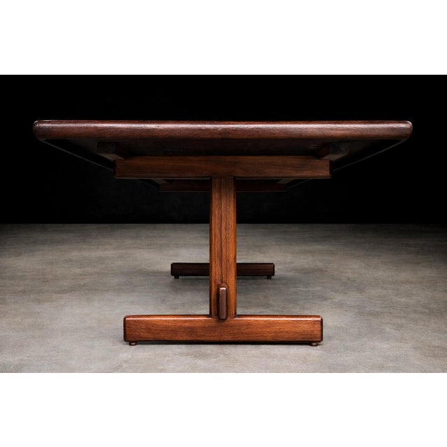 Brazilian Modern Dining Table in Rosewood by Jorge Jabour, 1960s – Lot 636A For Sale In New York - Image 6 of 14