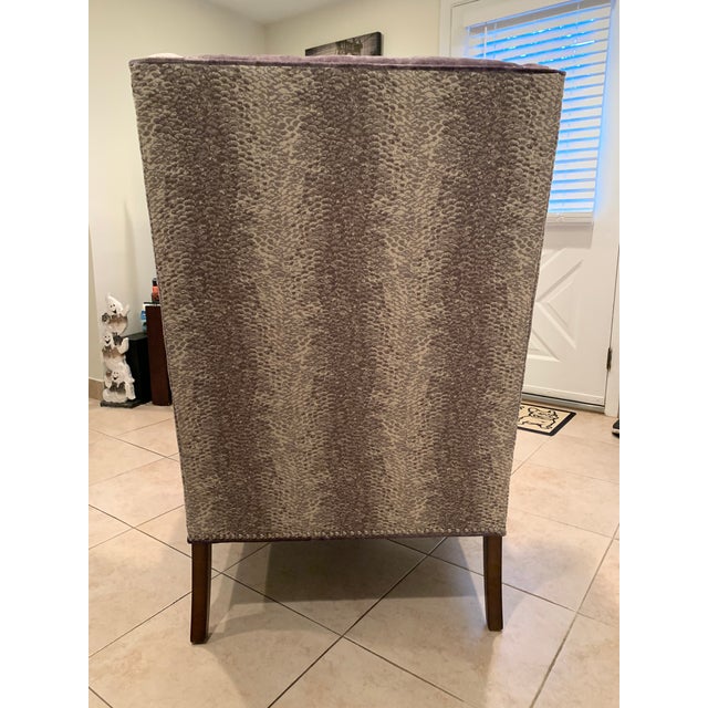 Raymour & Flanigan Duchess Tufted Accent Chair Chairish