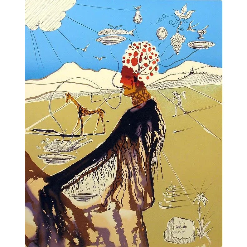 Salvador Dalí lithograph 限定175 Salvador Dalí lithograph 限定175