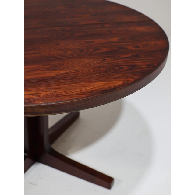 Extendable Dining Table in Rosewood, Denmark, 1960s For Sale - Image 11 of 18