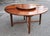 Rustic American Pine 60" Diameter Circular Dining Room Table With Lazy Susan Center, C1960s For Sale - Image 3 of 13