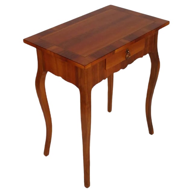 Mid-Century Walnut Nightstand, 1940s For Sale