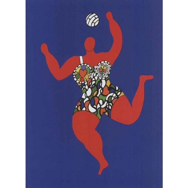 Artist: Niki de Saint Phalle Title: Volleyball Year: 2011 Signed: No Medium: Offset Lithograph Paper Size: 23 x 19 inches...