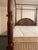 This is a gorgeous, stately mahogany four poster bed with a removable canopy made by the Bombay Company. There are...
