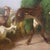 Filippo Palizzi, Pastoral Genre Scene Painting, the Defense of the Grass, 1880, Oil on Canvas For Sale - Image 8 of 16