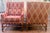 Late 20th Century Georgian Style Modern Wingback Chairs, a Pair For Sale - Image 4 of 14