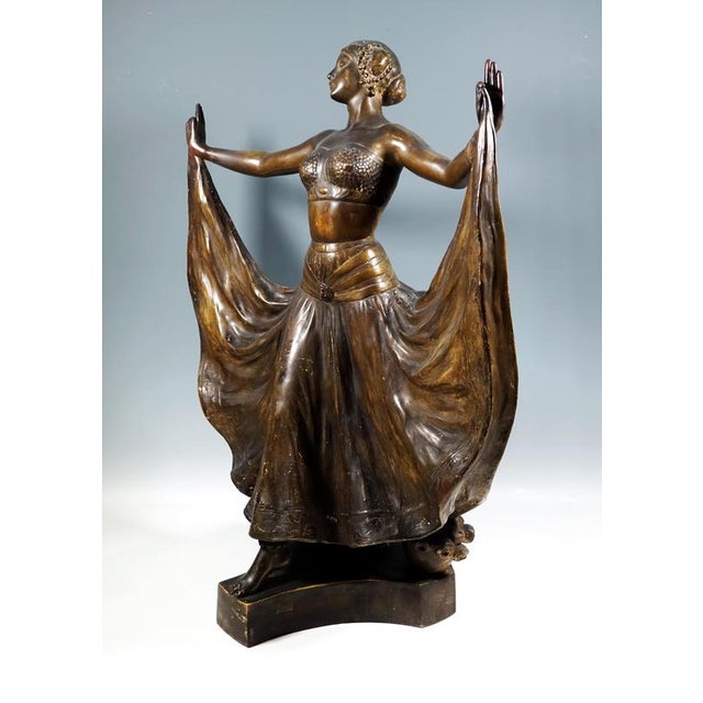 Large Ruth Sculpture from Goldscheider Vienna, 1920s For Sale - Image 4 of 10