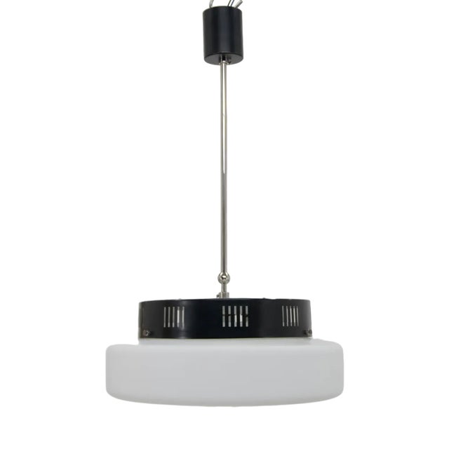 Space Age Ufo Chandelier with Adjustable Height, 1960s For Sale