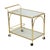 1970s Hollywood Regency Faux Bamboo and Glass Bar Cart by Orsenigo, Italy, 1970s For Sale - Image 5 of 13
