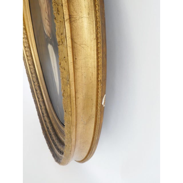 Large Male Portrait, 1800s, Oil on Canvas, Framed For Sale - Image 9 of 15