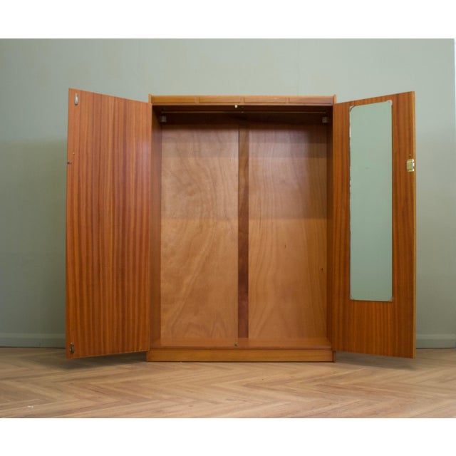 Mid-Century Teak Wardrobe, 1960s For Sale - Image 4 of 14