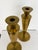 Mid-Century Modern Italian Brass Candlesticks, 1950s, Set of 2 For Sale - Image 6 of 16